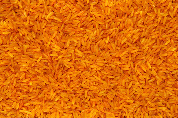 Whole Grains. Top View of Healthy grain foods. Full Frame Texture. Rice.