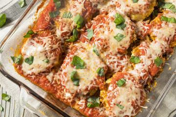 Homemade Italian Eggplant Parmesan