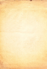 Old sheet of grunge paper.