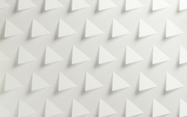 White triangular textured background