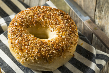 Round Warm Everything Bagels