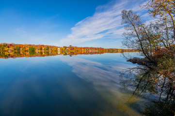 Réflexion sur le lac