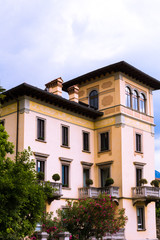 Fototapeta na wymiar Traditional Buildings of the Italian city.