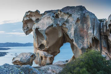 Foto op Canvas Roccia dell'Orso, Palau - Costa nord est della Sardegna © Salvatore