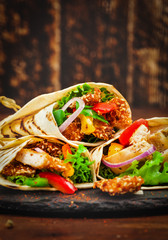 Homemade Tortilla Wraps