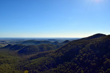 Landscape in Bunya National Park