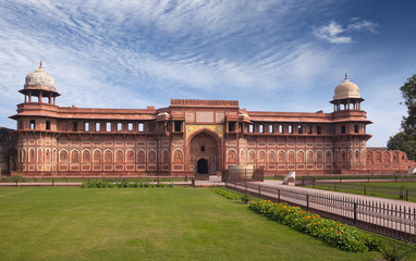 Obraz premium ..Red fort inside. Agra. India