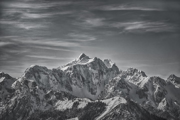 Fototapeta na wymiar Kamnisko Savinjske Alpe, Slovenia, Logarska valley