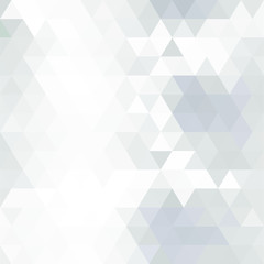 White and gray abstract pattern. Background in Geometric style. Mesh of rhombus or triangles. Mosaic template for your design. Paper texture. Clean place for your headline.