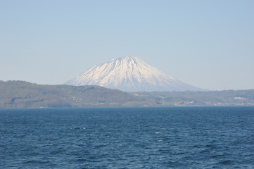 日本の山の風景