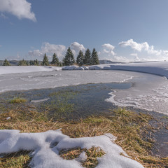 Czech winter in Ore mountains