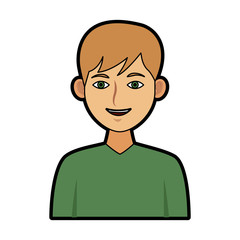 Executive man cartoon icon vector illustration graphic design