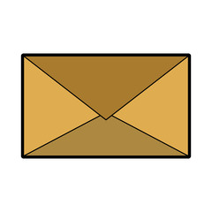 Mail envelope isolated icon vector illustration graphic design