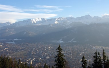Widok na Tatry i Zakopane © emar