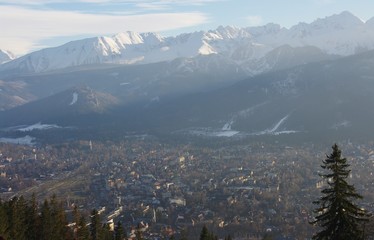 Widok na Tatry i Zakopane © emar