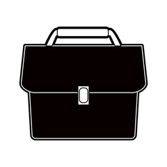 Business briefcase symbol icon vector illustration graphic design