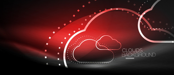 Vector cloud computing, storage concept