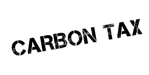 Carbon Tax rubber stamp. Grunge design with dust scratches. Effects can be easily removed for a clean, crisp look. Color is easily changed.