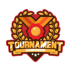 Tournament Championship Logo Emblem