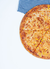 Pizza isolated on white background
