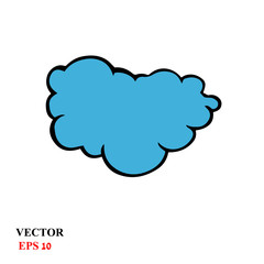 Cloud vector icon