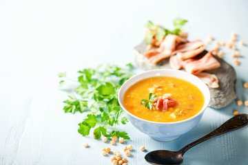 Pea soup