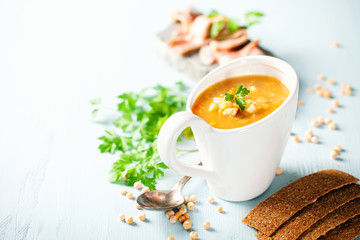 Pea soup