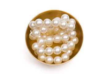 casket on the white background