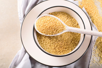 Dry uncooked bulgur