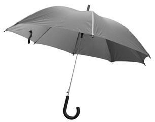  parapluie noir, fond blanc 