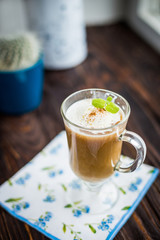 Coffee with ice cream