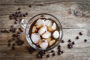Iced coffee