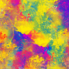 Obraz na płótnie Canvas Watercolor colorful rainbow background texture