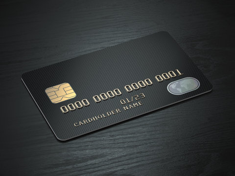 Matte Black Credit Card & Debit Card Skin