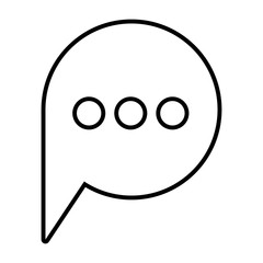 Obraz premium speech bubble isolated icon vector illustration design