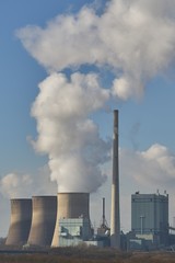 Coal Fired Power Plant, Gersteinwerk, RWE, Germany