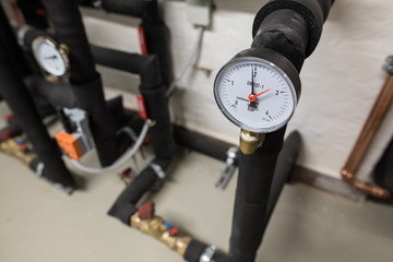 home heating control room