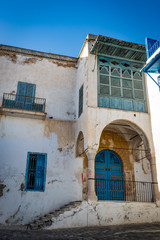Fototapeta na wymiar The village of Sidi Bou Saïd in Tunisia