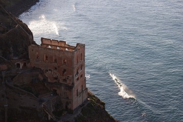 Ruin at the coast
