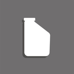 Car oil. Vector icon.