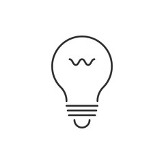 Lightbulb outline icon