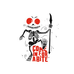 dancing devil cartoon vector illustration design.