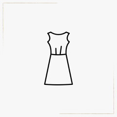 dress line icon