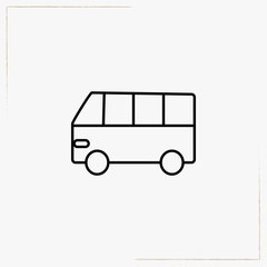 bus line icon