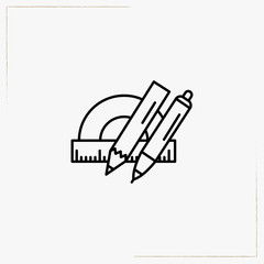 chancery line icon