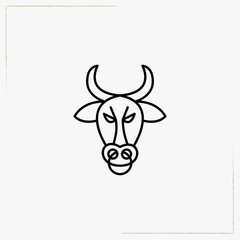 buffalo line icon