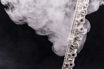 A flute in smoke © Janisphoto