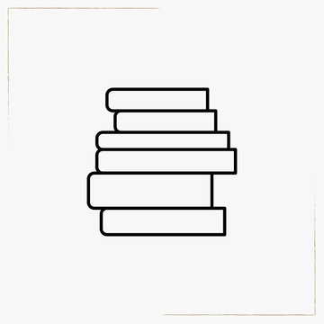 books line icon