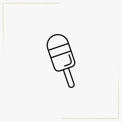 ice cream line icon