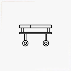stretcher line icon